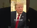 Trump says Kim Jong Un has responded to his South Korea military decision