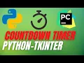 Create Countdown Timer using Python-Tkinter - countdown timer using python