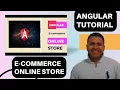 Angular crash course Tutorial Bootstrap UI Shopping Cart in Angular E-commerce External API