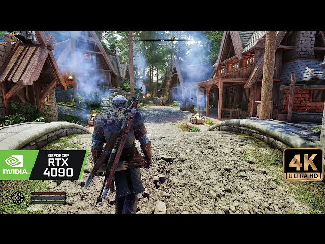 [4K60] Skyrim Ultra Modded graphics 3100+Mods - Wunduniik Modlist with Complete Raytracing