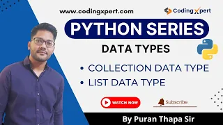 Collection Data Type and List Data Types in Python Python Tutorial For Beginners - Codingxpert