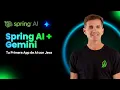 Spring AI Gemini Tu Primera App de AI con Java