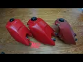 85-86 Honda ATC250R Fuel Tank OEM vs CLARKE - Polish old or buy new