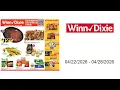 Winn Dixie Weekly Ad - 2026