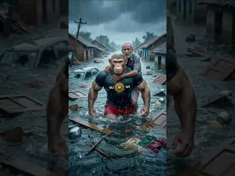 🌊 “Flood Rescue Miracle by SURYA!”