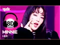 Lagu [🔊8D Bank] MINNIE (민니) - HER | KBS WORLD TV 250124
