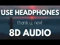 Download Lagu Ariana Grande - thank U, next (8D AUDIO)
