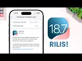 Download Lagu iOS 18.7 Resmi Rilis, Yuk Cek Apa aja Yang Baru