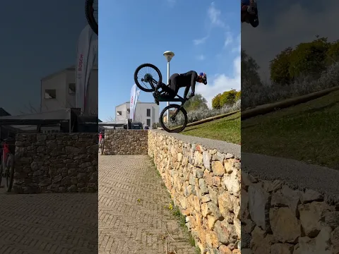 Ebiking in Finale - loved playing on this step!
