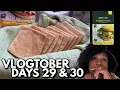 VLOGTOBER Days 29 30 A Tough Day Let s Try Keto and Co Flatbread Pizza Keto Bread Mix