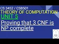 5 9 Proving 3 CNF is NP complete in Tamil