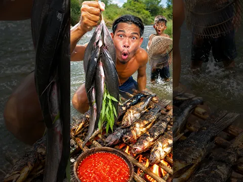 Fresh Grilled Catfish + Spicy Chili Sauce! 🌶🔥