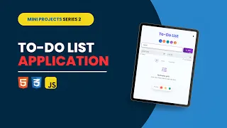 Build a TO-DO List App with HTML CSS JavaScript Perfect Beginner Project 2025