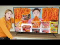 Download Lagu MUKBANG! Pittige noedelvoedselkleuruitdaging van HIU 하이유