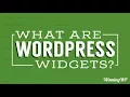 What Are WordPress Widgets - And What Do They Do