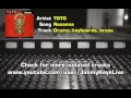 TOTO - Rosanna Isolated track drums, keyboards and brass