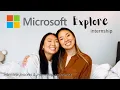 tech internships for newbies microsoft explore interview process internship experience