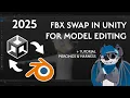 How to swap your FBX in Unity for VRChat avatars 2025 piercings and harness tutorial