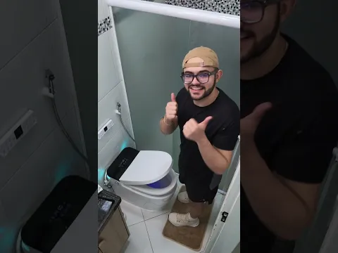 R$ 4 mil em um vaso sanitário parece loucura… até você ver tudo que ele faz. 😳🚽