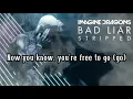 Download Lagu Imagine Dragons - Bad Liar (Acoustic Cover) by Anna Hamilton LYRICS ON SCREEN