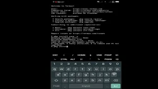 Installing nano python and running hello world python program in termux