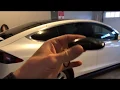Tesla Model X Key fob features and how to operate