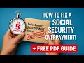 Social Security Overpayments Do THIS Now