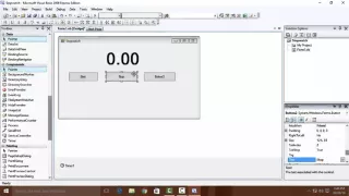 How to make a Stopwatch in Visual basic