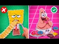 I Made a SpongeBob Game Out of PAPER Level 99