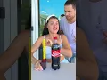 Giant Coca Cola vs Small Coca Cola 😱🥤🤣 #shorts #khamitovy #martaandrustam