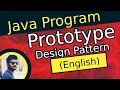 Prototype Design Pattern Program in Java