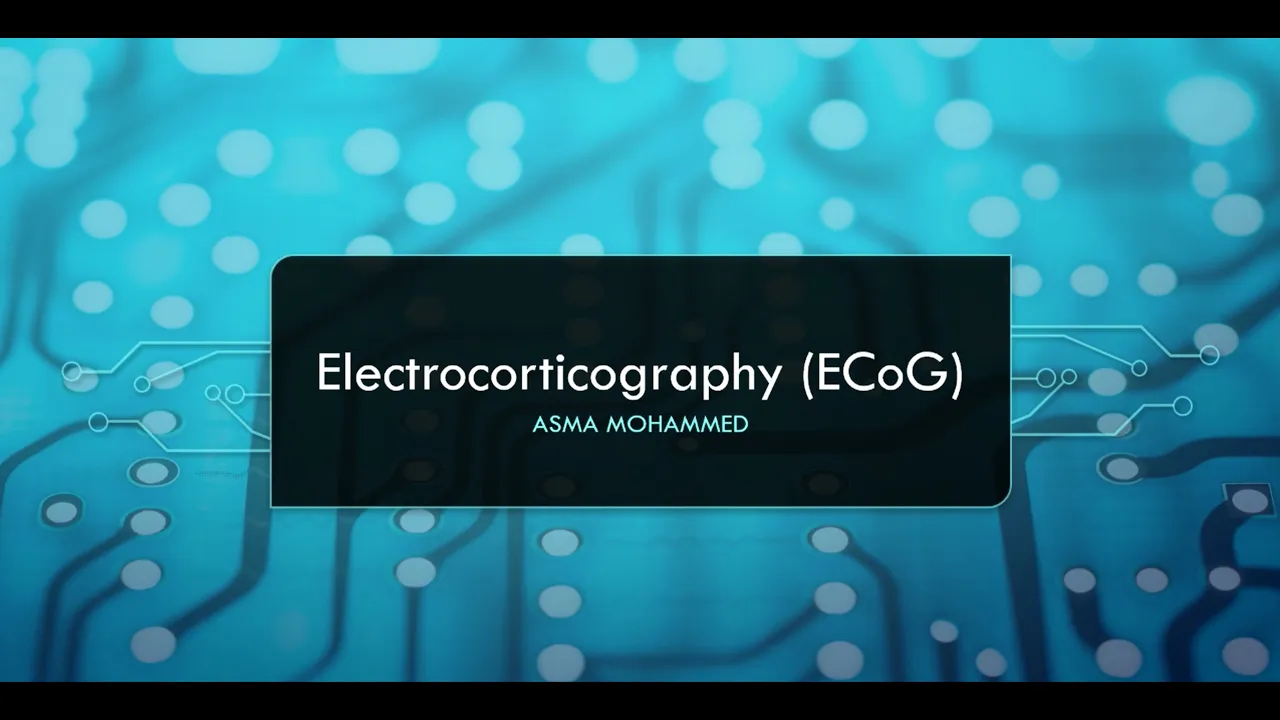 Electrocorticography (ECoG)