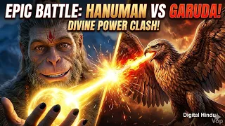 हनुमान VS गरुड़ | किसकी जीत हुई? - Hanuman Ji ne Toda Garud Ka Ghamand - Digital Hindu