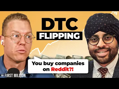 How To Buy A D2C Startup For Cheap and Sell It For Millions thumbnail