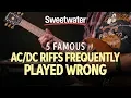 5 Riffs Frequently Played Wrong Guitar Lesson