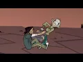 Total Drama World Tour - Ezekiel fighting with Chris for the million dollars