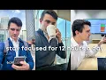 Why I m able to work 12 hours a day with 100 focus - 6 ONE-MINUTE Habits
