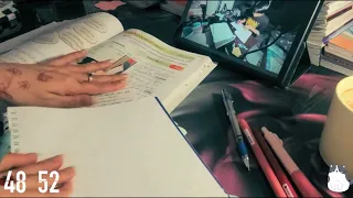 أقضي معي ساعتين للمذاكرة مع تلاوة قرأن حسين العزام توجيهي 2007 Study With Me For Two Hours 