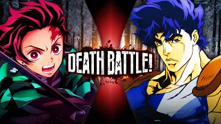 Tanjiro VS Jonathan Joestar Demon Slayer VS JoJo S Bizarre Adventure DEATH BATTLE 