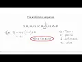 1 Grade 12 Arithmetic Sequence - Intro