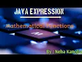 Java Expression with Mathematical Functions ICSE Class 9th Computer Chapter 6