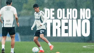 SANTOS FC REALIZA TREINO ANTES DA VIAGEM PARA PORTO ALEGRE