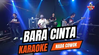 bara cinta karaoke nada cowok pria