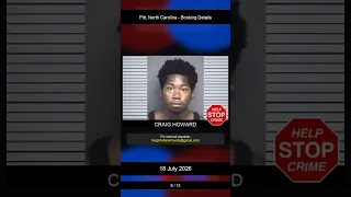 Pitt North Carolina Booking Records - 18 July 2026