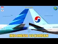 Download Lagu Garuda Indonesia Vs Korean Air Comparison 2023! 🇮🇩 Vs 🇰🇷