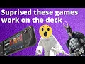 5 games that you didn t know were playable on the Steam Deck