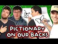 Playing Pictionary With Our Backs Loser Eats
