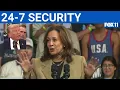 Download Lagu Kamala Harris getting 24/7 security from elite LAPD Met. Div. after Trump revoked Secret Service