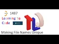 Making File Names Unique Python