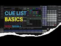 HOW TO MAKE A CUE LIST IN AVOLITES Ep 5